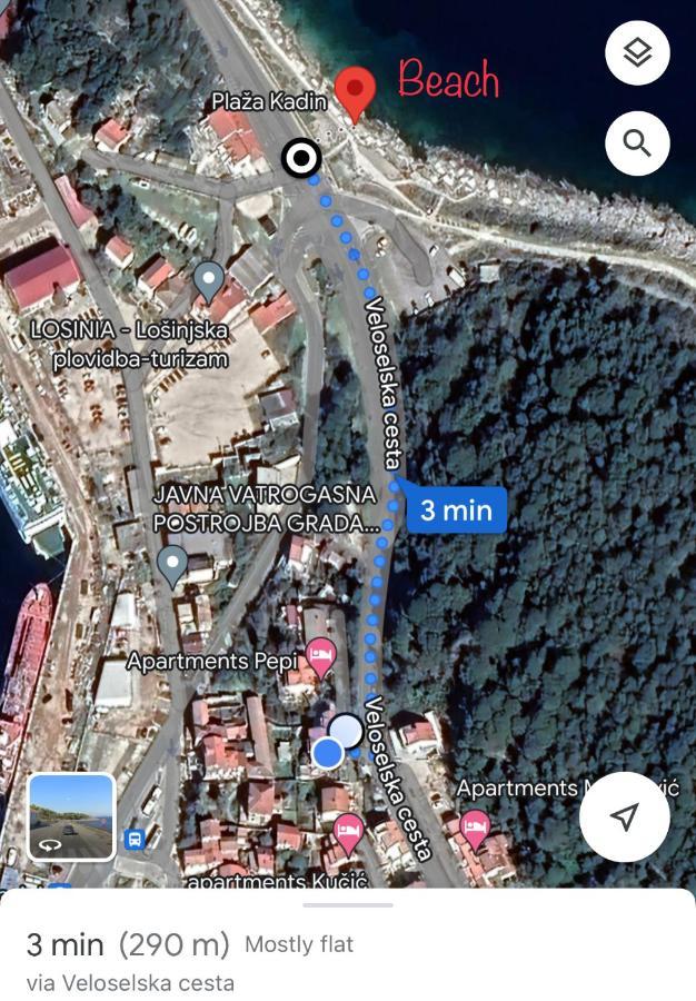 Apartament Easy Mali Lošinj Zewnętrze zdjęcie
